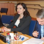 MEP Patricija Šulin (Slovenia, EPP) -in the middle